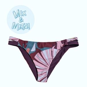 Quintsoul NWT XL Low Rise Reversible Bikini Bottoms